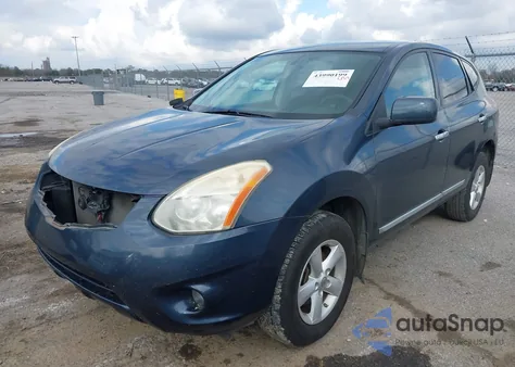 2013 Nissan Rogue S from USA, damaged, VIN JN8AS5MT1DW547592